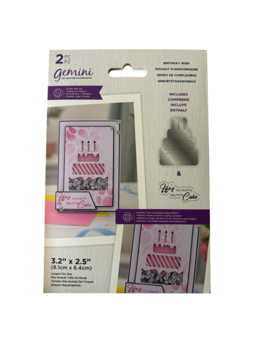 40 New Gemini Crafter’s Companion Stamp & Die Sets Birthday Craft Lot - Picture 6 of 11